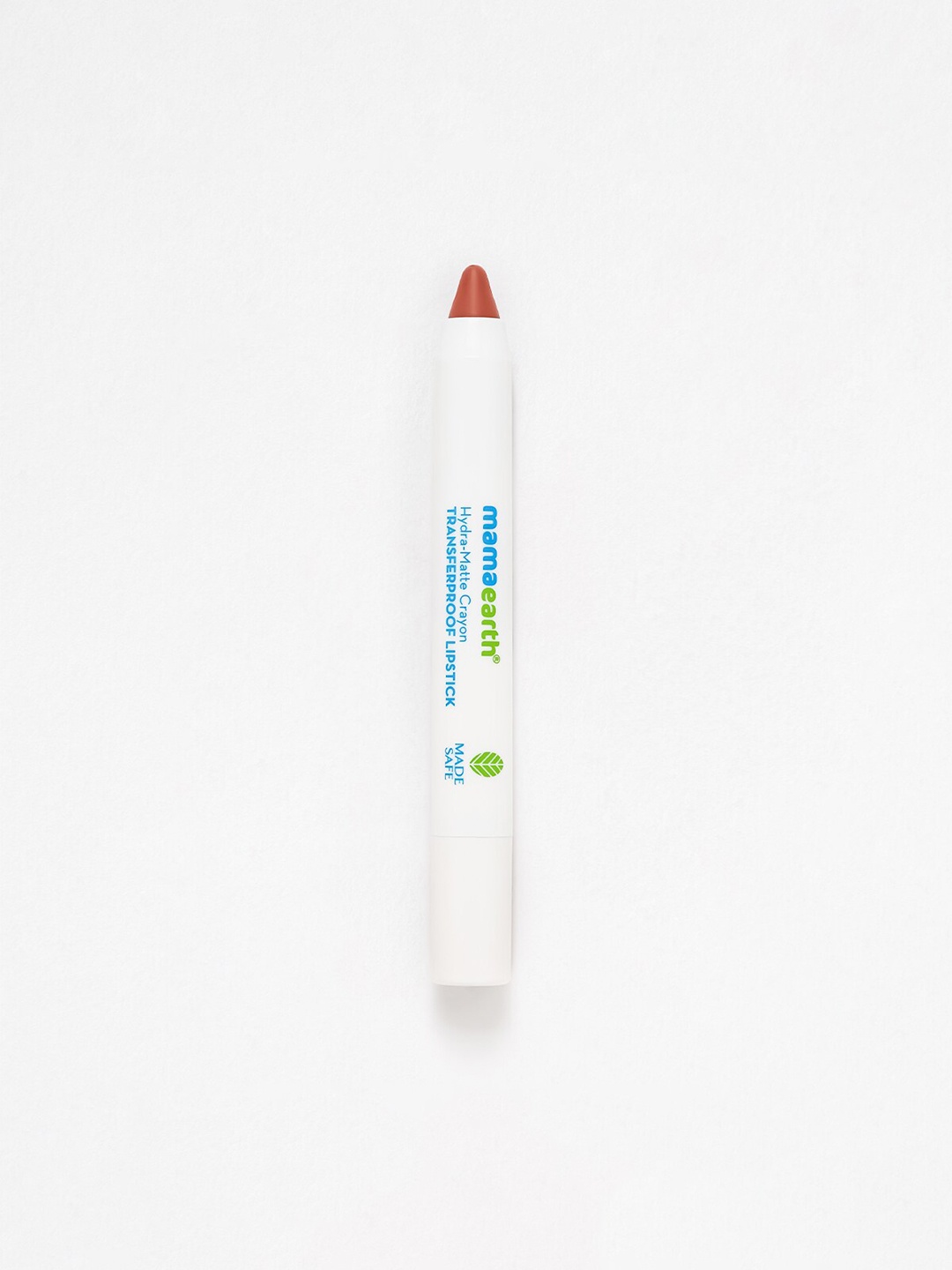 

Mamaearth Hydra-Matte Crayon Transfer Proof Lipstick With Argan Oil 2.4g - Cafe Latte Nude 06