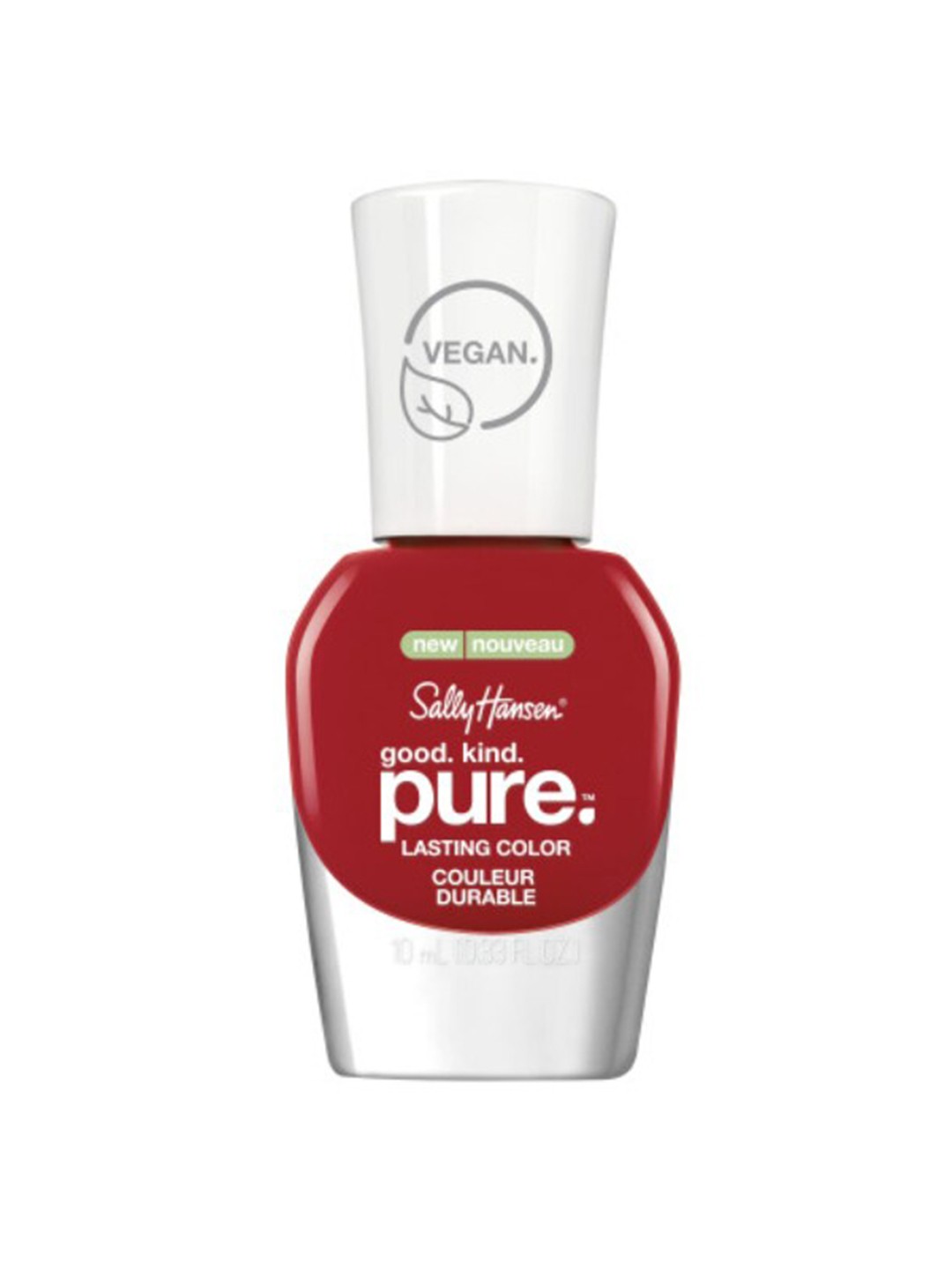 

Sally Hansen Good Kind Pure Long Lasting Nail Polish 10 ml - Pomegranate Punch, Red