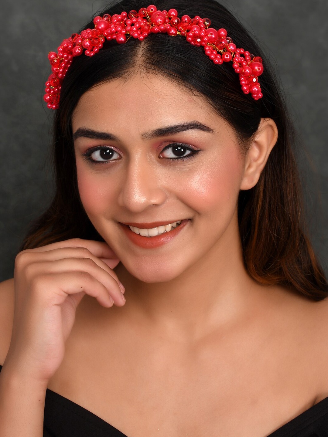 

AQUASTREET Women Tiara, Red