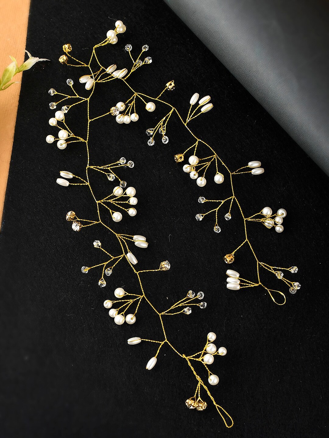 

AQUASTREET Women Beaded Hairband, Gold