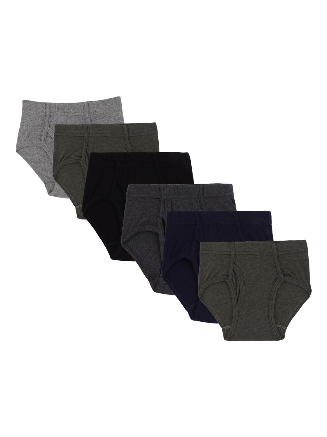 

Bodycare Kids Boys Set Of 6 Assorted Cotton Anti-Bacterial Briefs