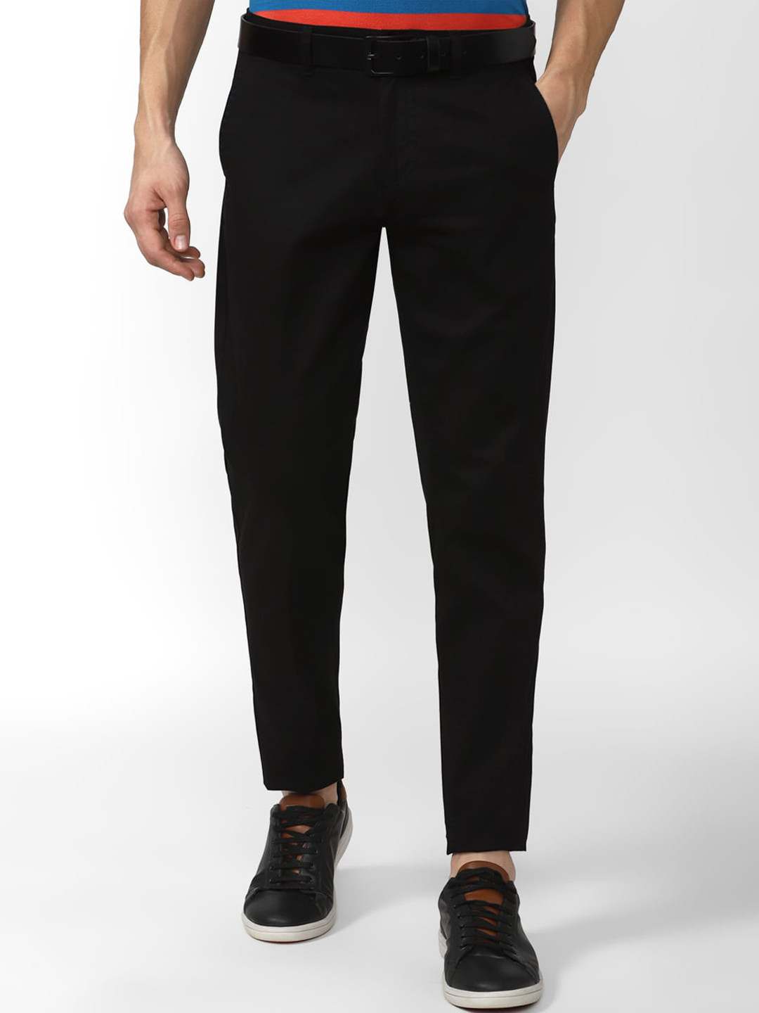 

Van Heusen Sport Men Black Slim Fit Trousers