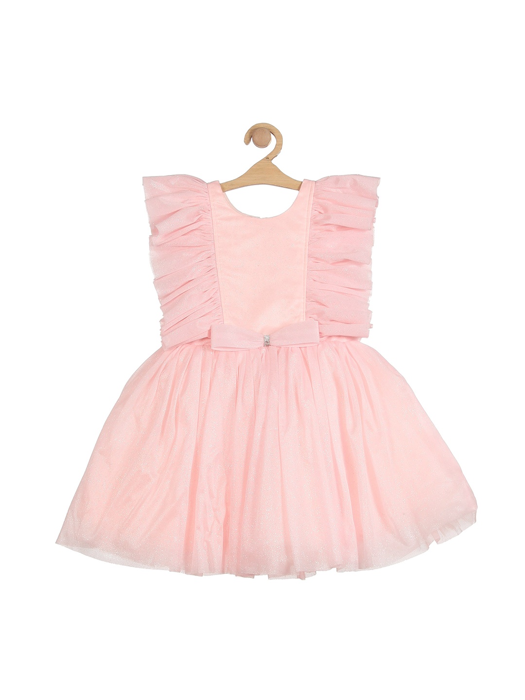 

Lil Lollipop Peach-Coloured Dress
