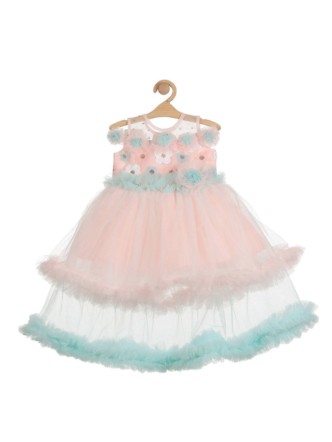 

Lil Lollipop Pink Floral Dress