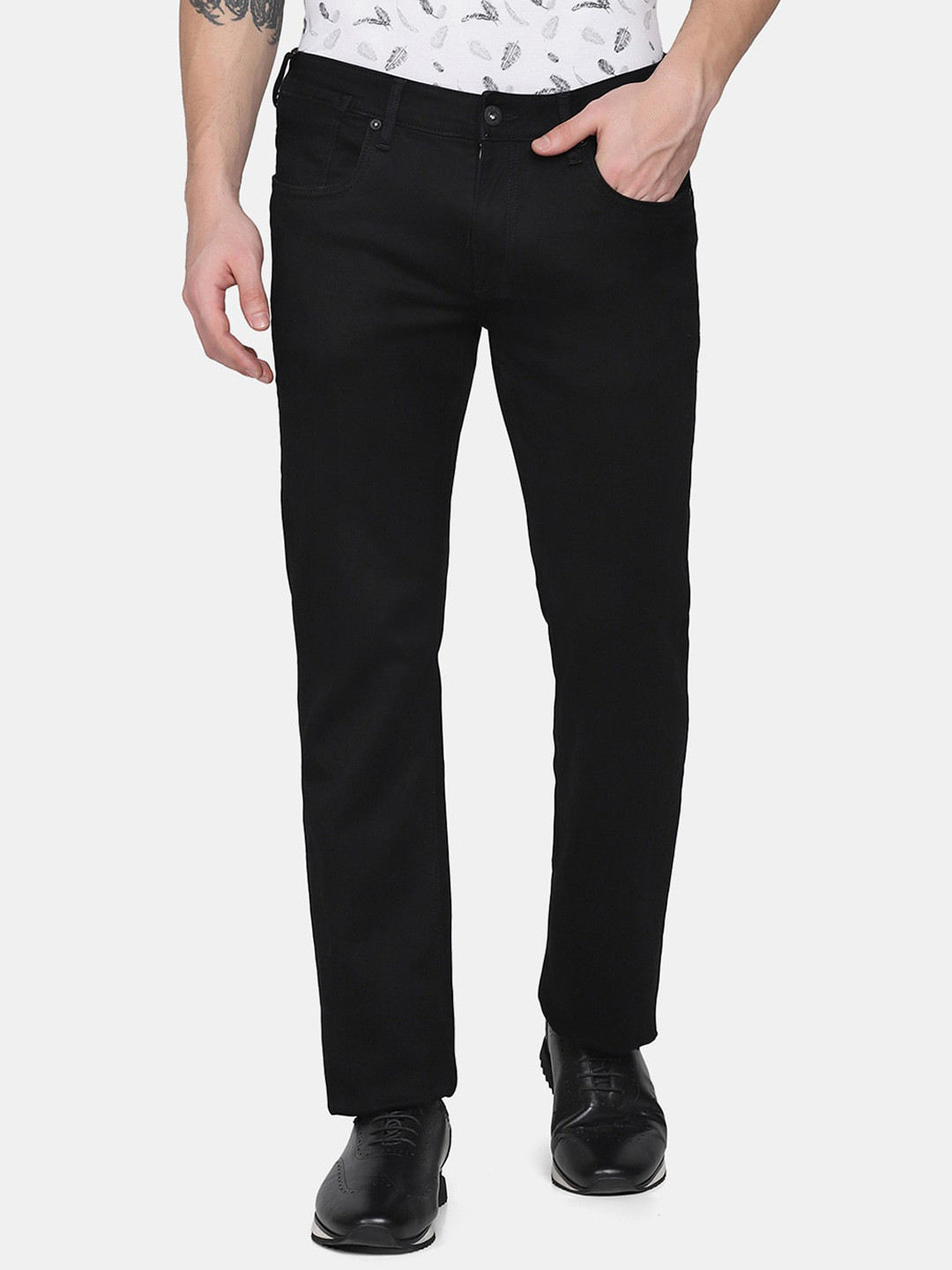 

Blackberrys Men Black Slim Fit Stretchable Jeans