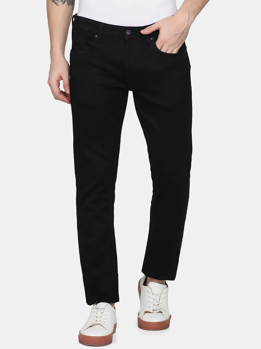 

Blackberrys Men Black Slim Fit Stretchable Jeans
