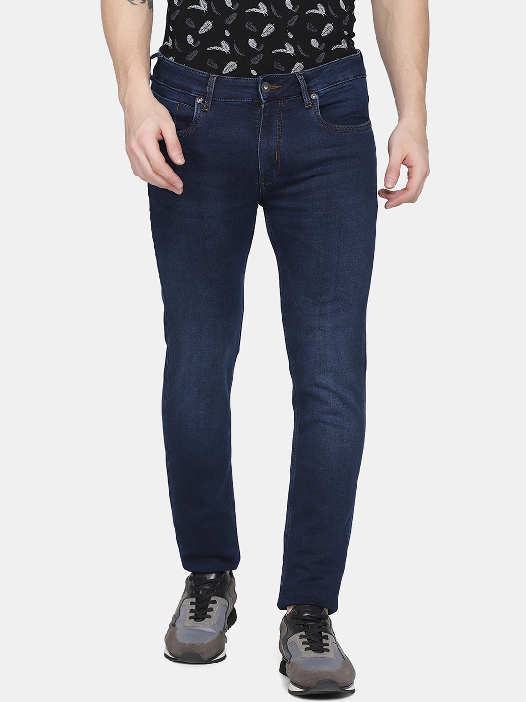

Blackberrys Men Blue Skinny Fit Stretchable Jeans