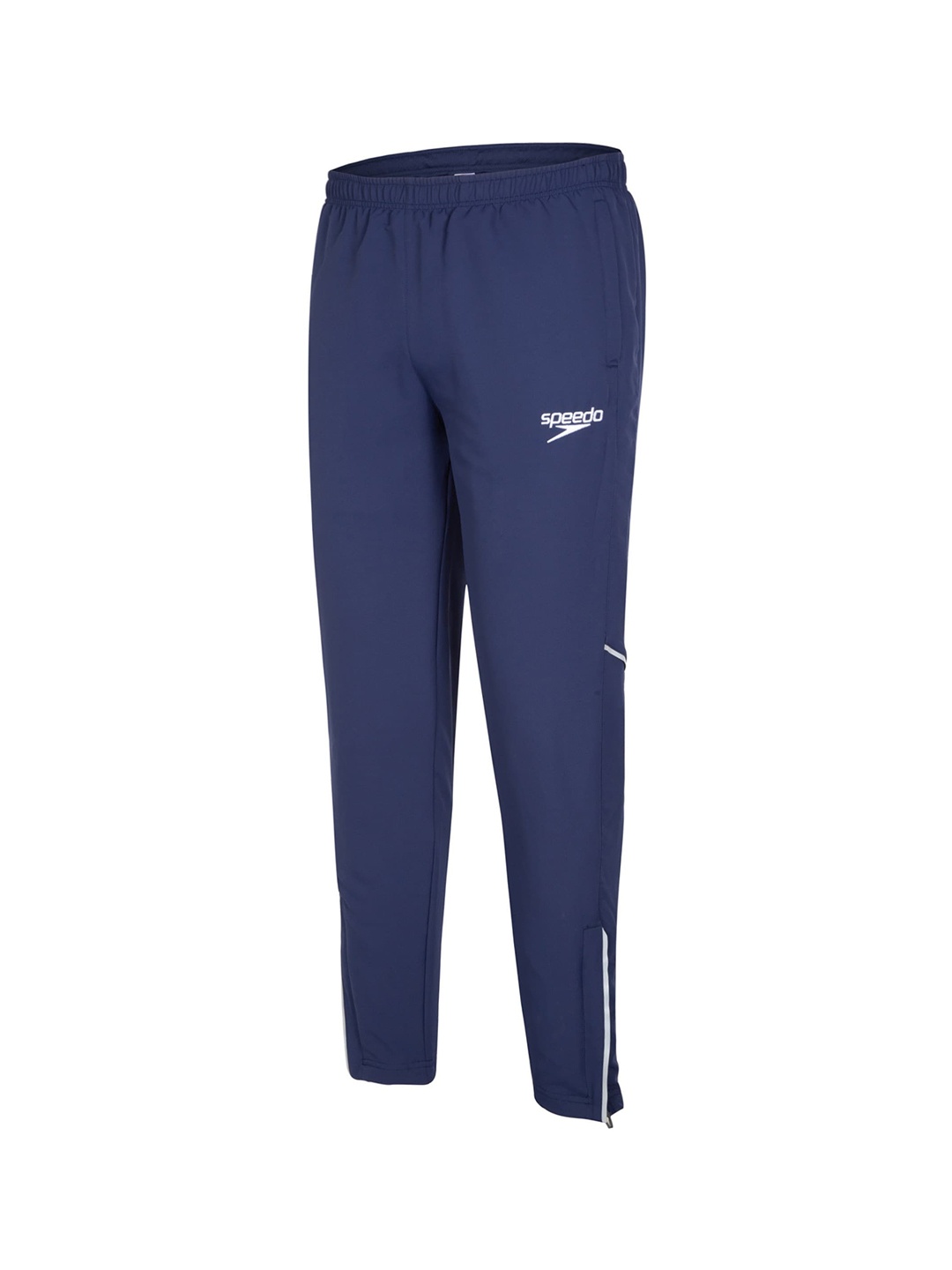 

Speedo Men Navy Blue Solid Track Pants