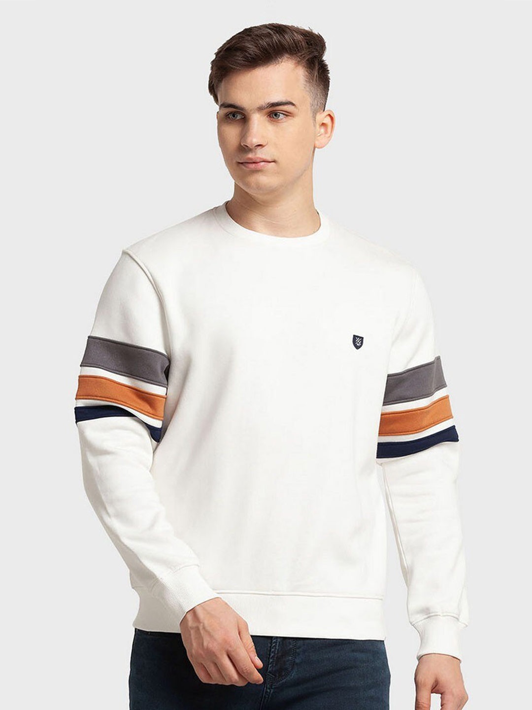 

ColorPlus Men Plus Size Sweatshirt, White