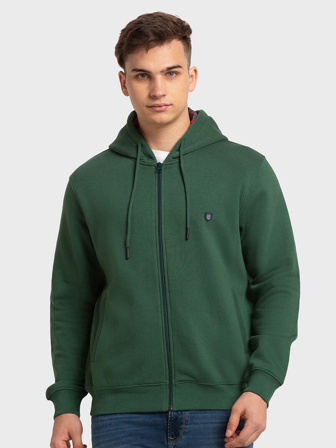 

ColorPlus Men Plus Size Hooded Sweatshirt, Green