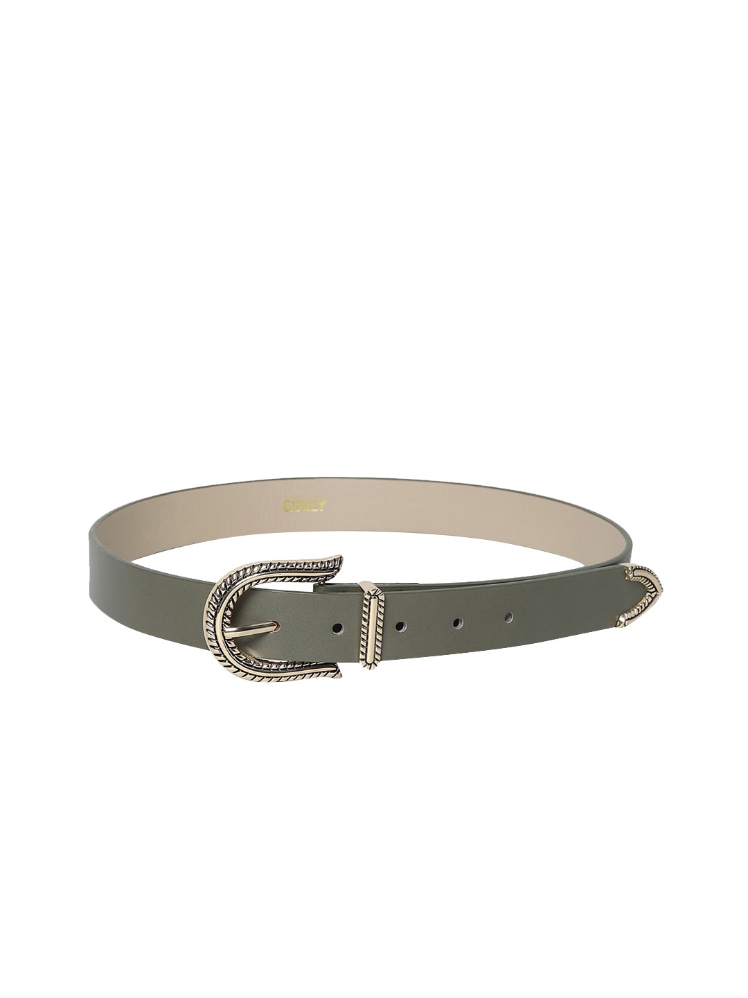 

ONLY Women Solid Belt, Green