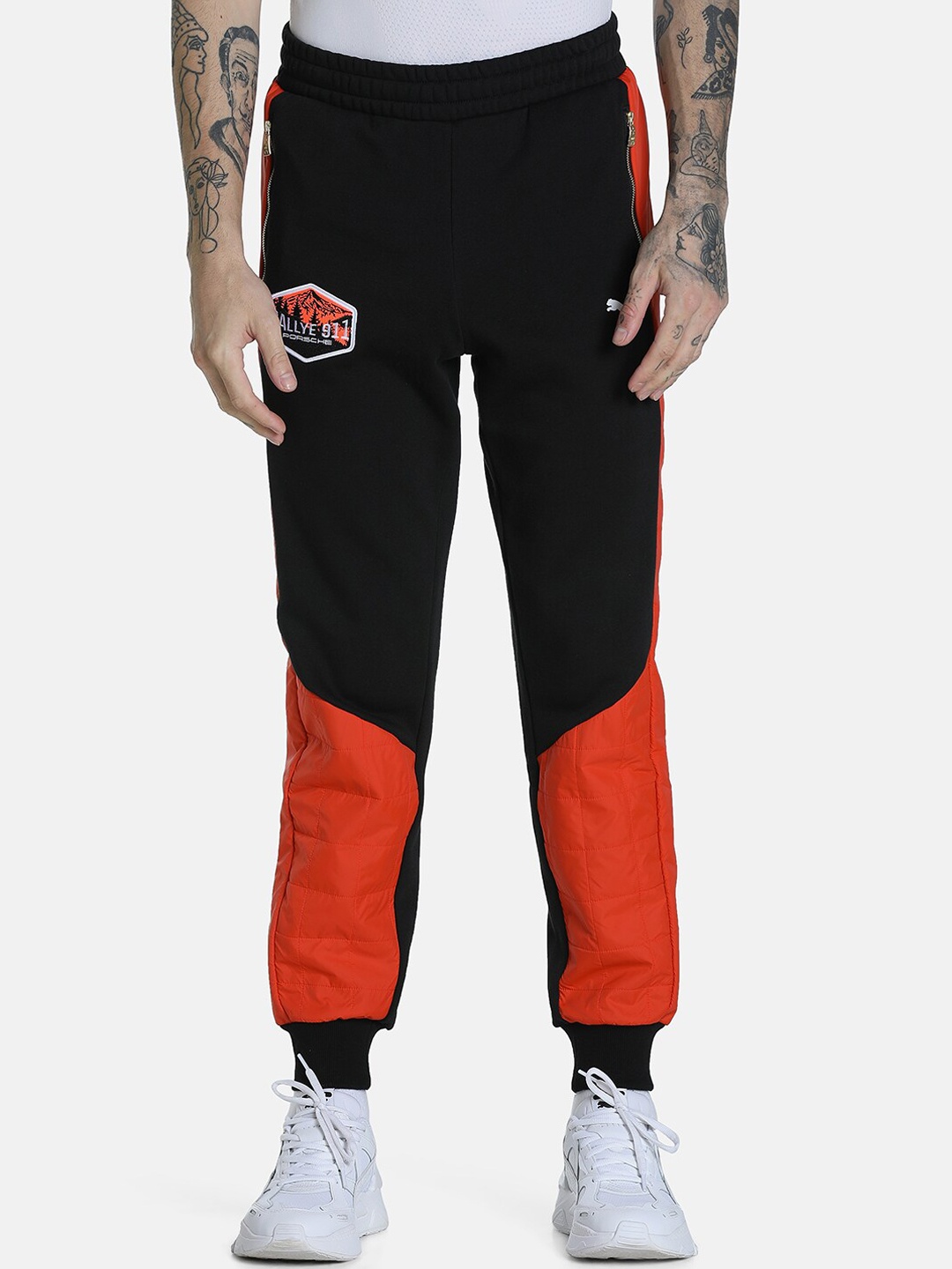 

PUMA Motorsport Men Red & Black Porsche Legacy Statement Pants