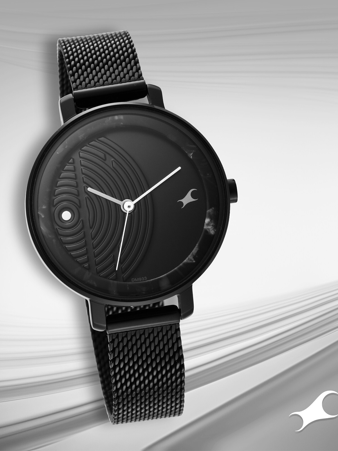 

Fastrack Women Stainless Steel Bracelet Style Strap Analogue Watch 6278NM01, Black