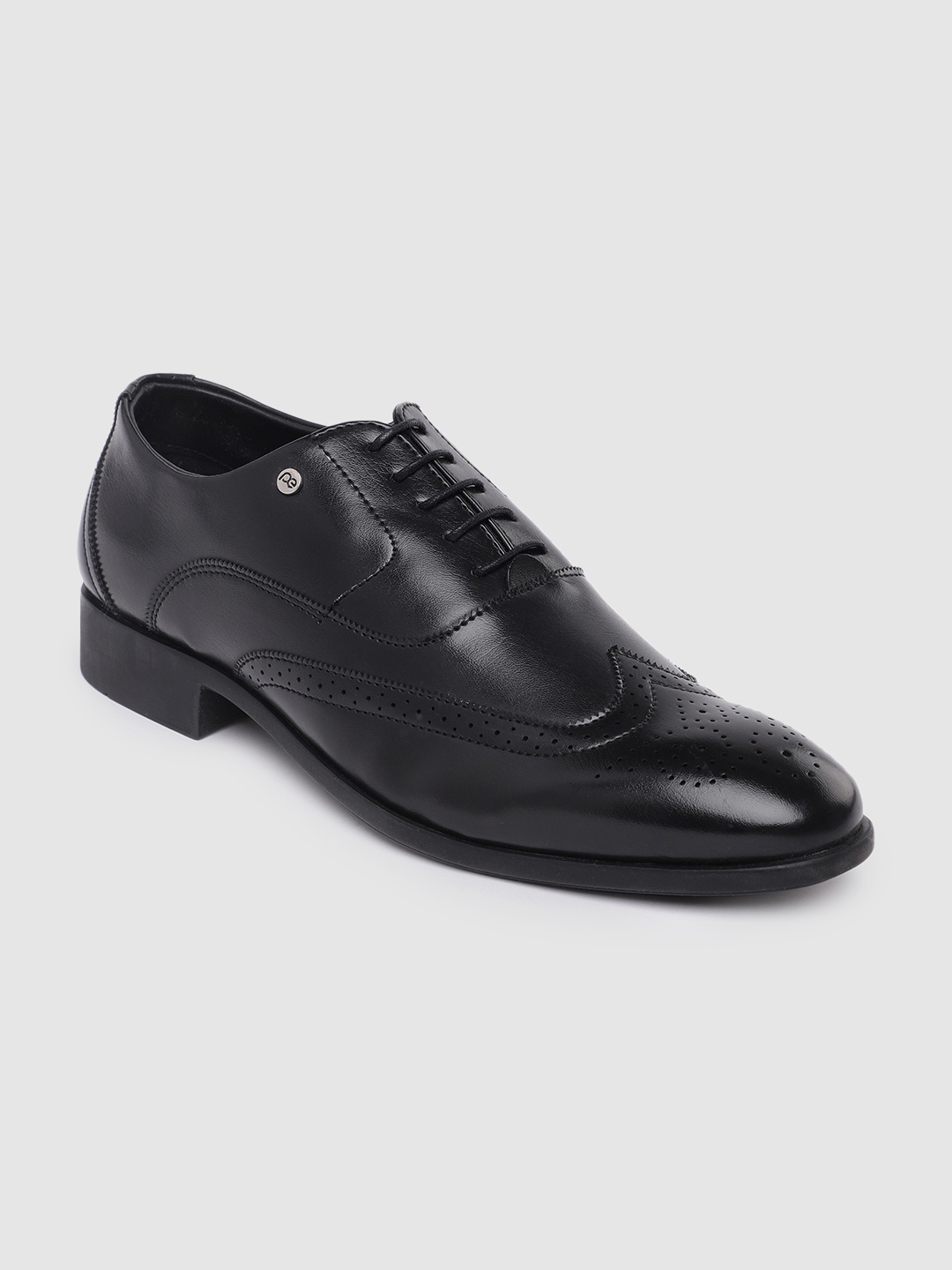 

Peter England Men Formal Brogues, Black