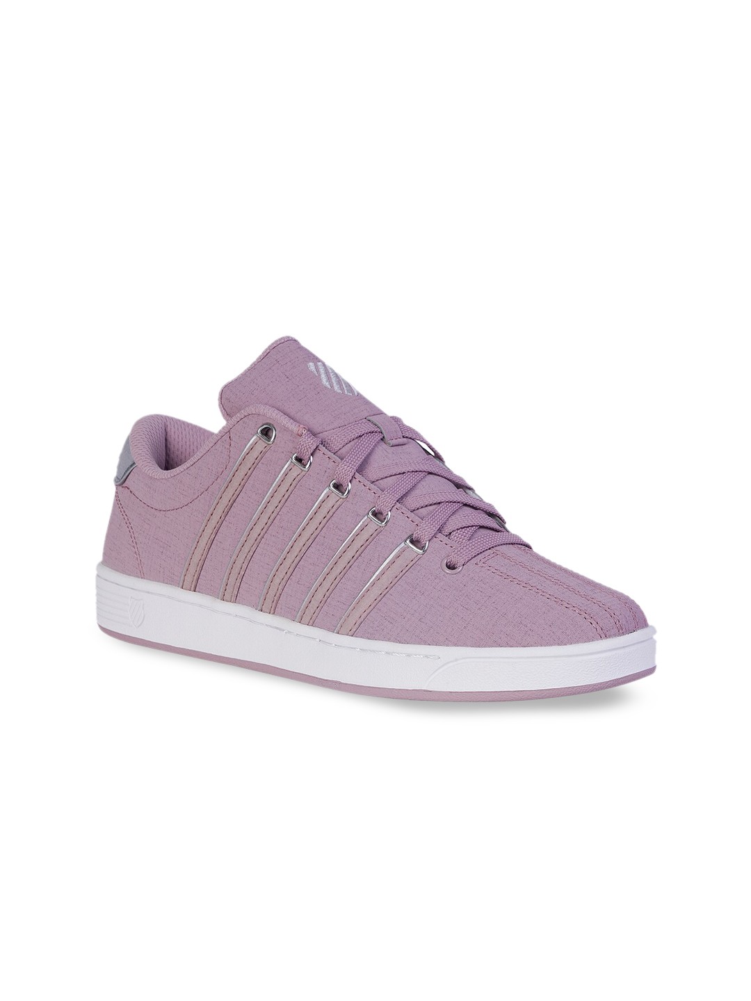 

K-SWISS Women Lavender Lace-Up Sneakers