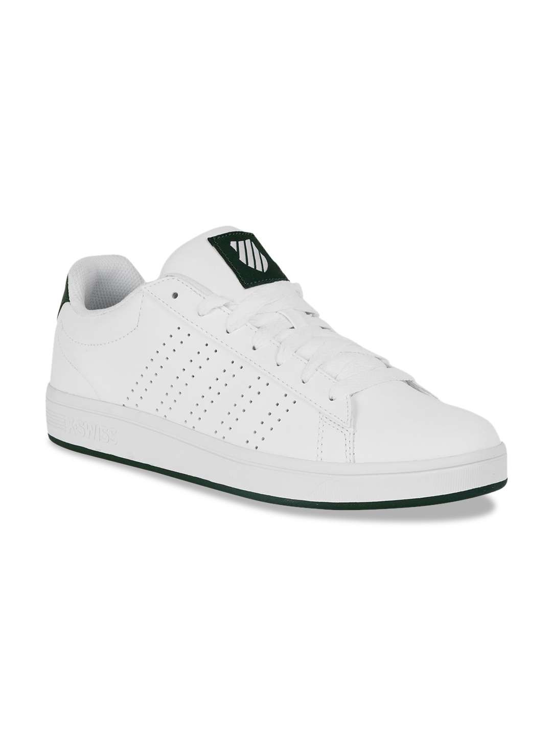 

K-SWISS Men White Perforations Sneakers