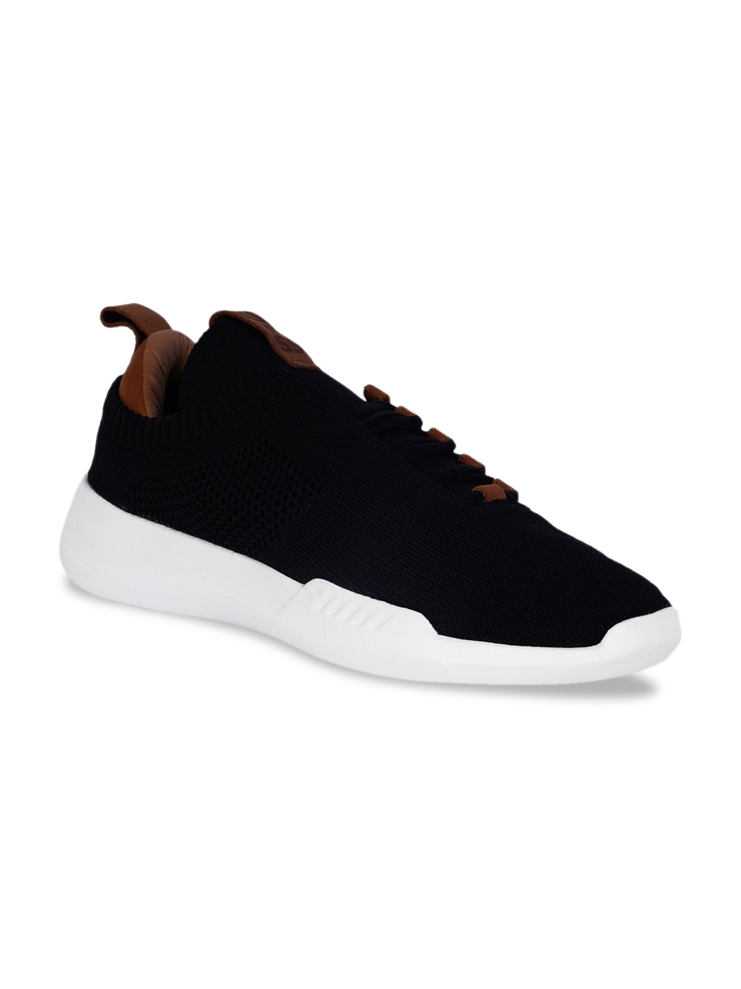 

K-SWISS Men Black Striped Slip-On Sneakers