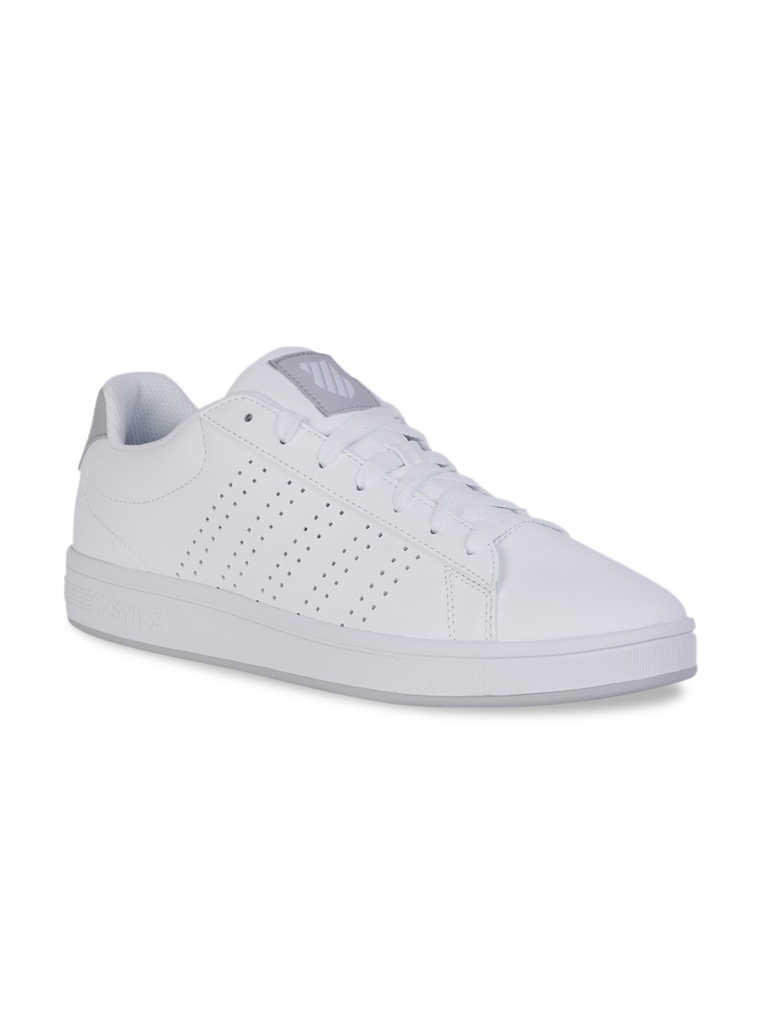 

K-SWISS Men White Perforations Sneakers