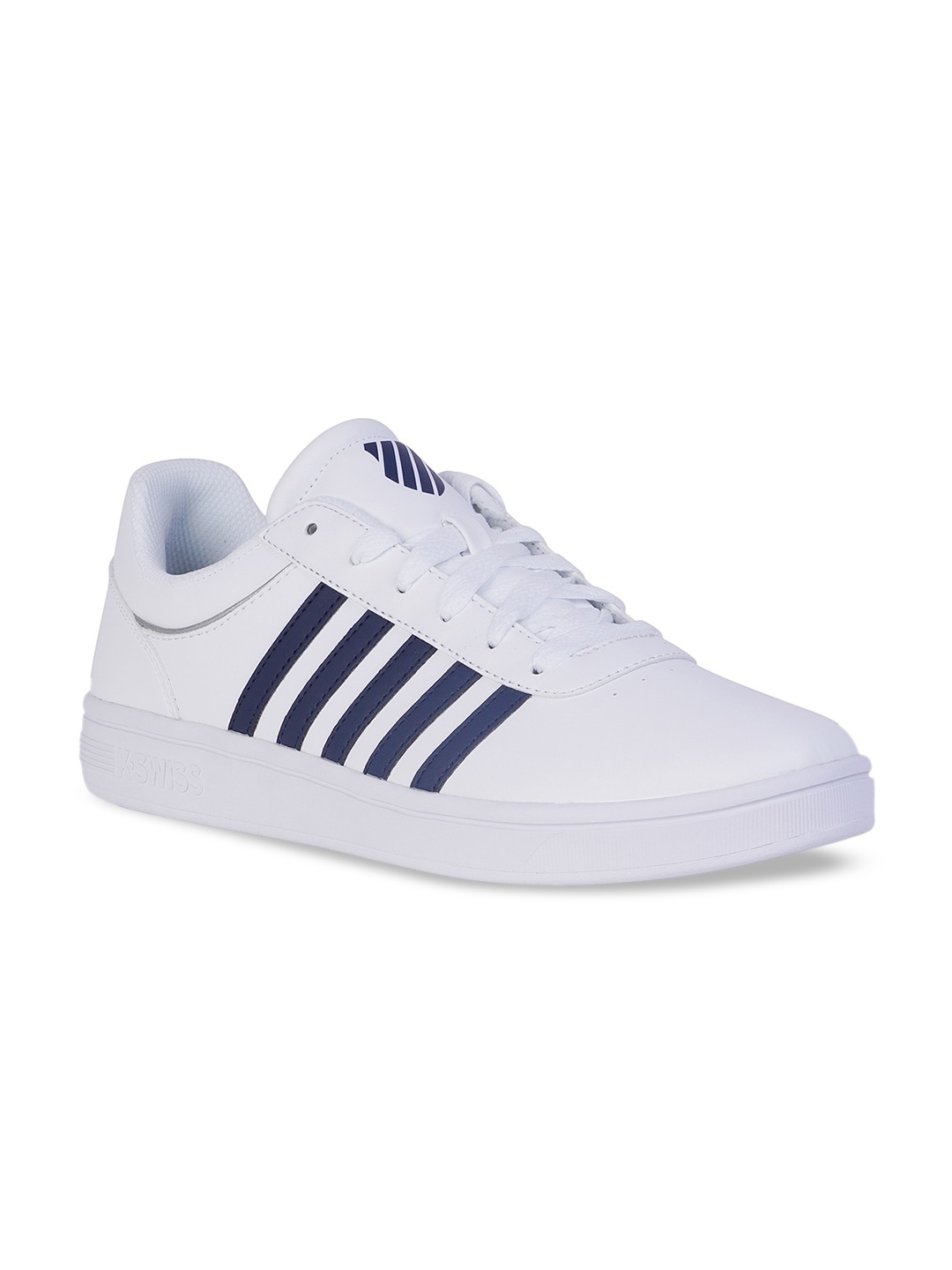 

K-SWISS Men White Woven Design Sneakers