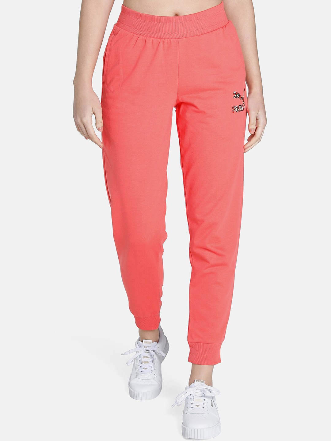 

Puma Women Pink Camo Graphic Pants