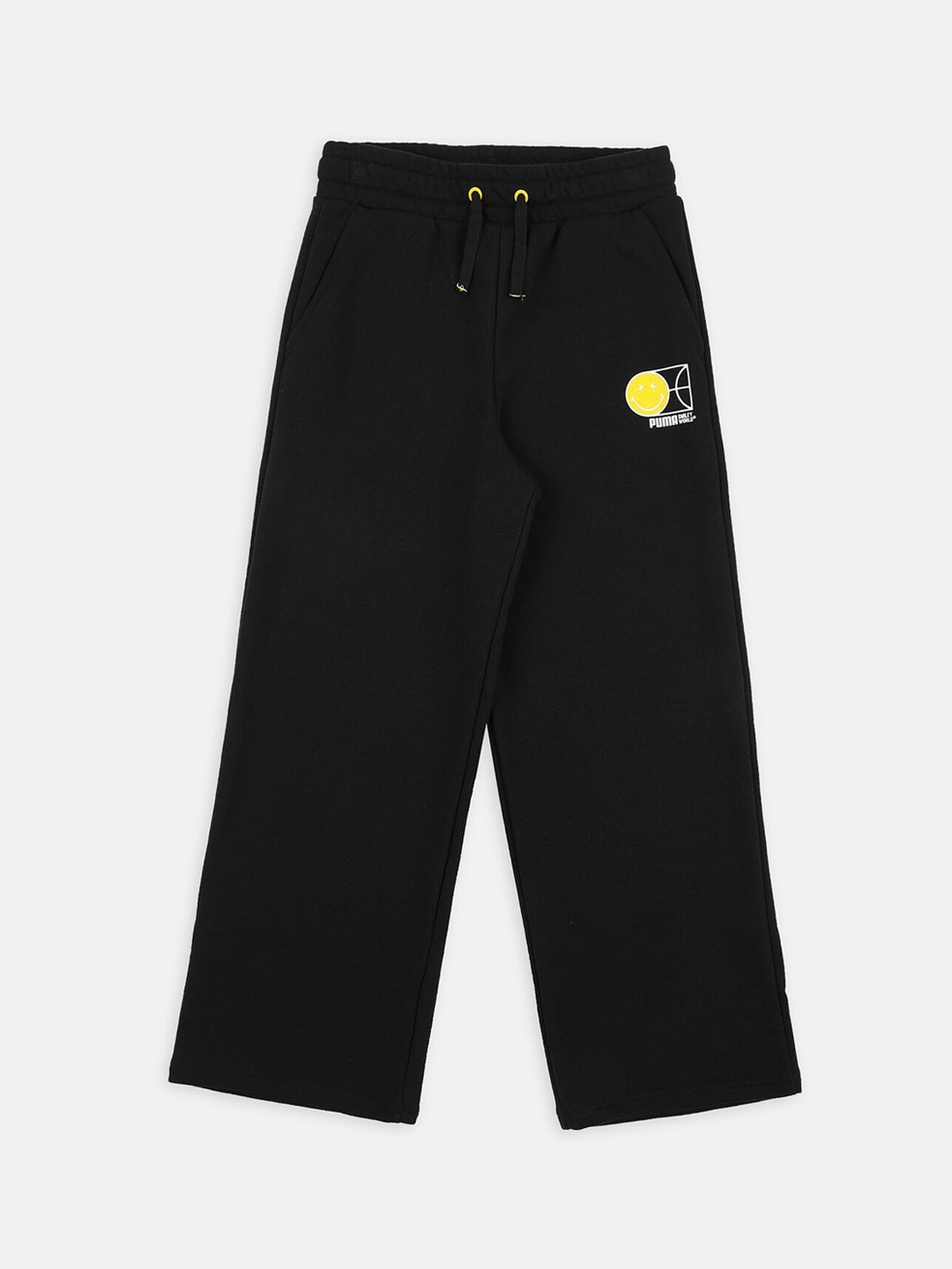 

Puma Girls Black PUMA x SMILEYWORLD 7/8 Pants