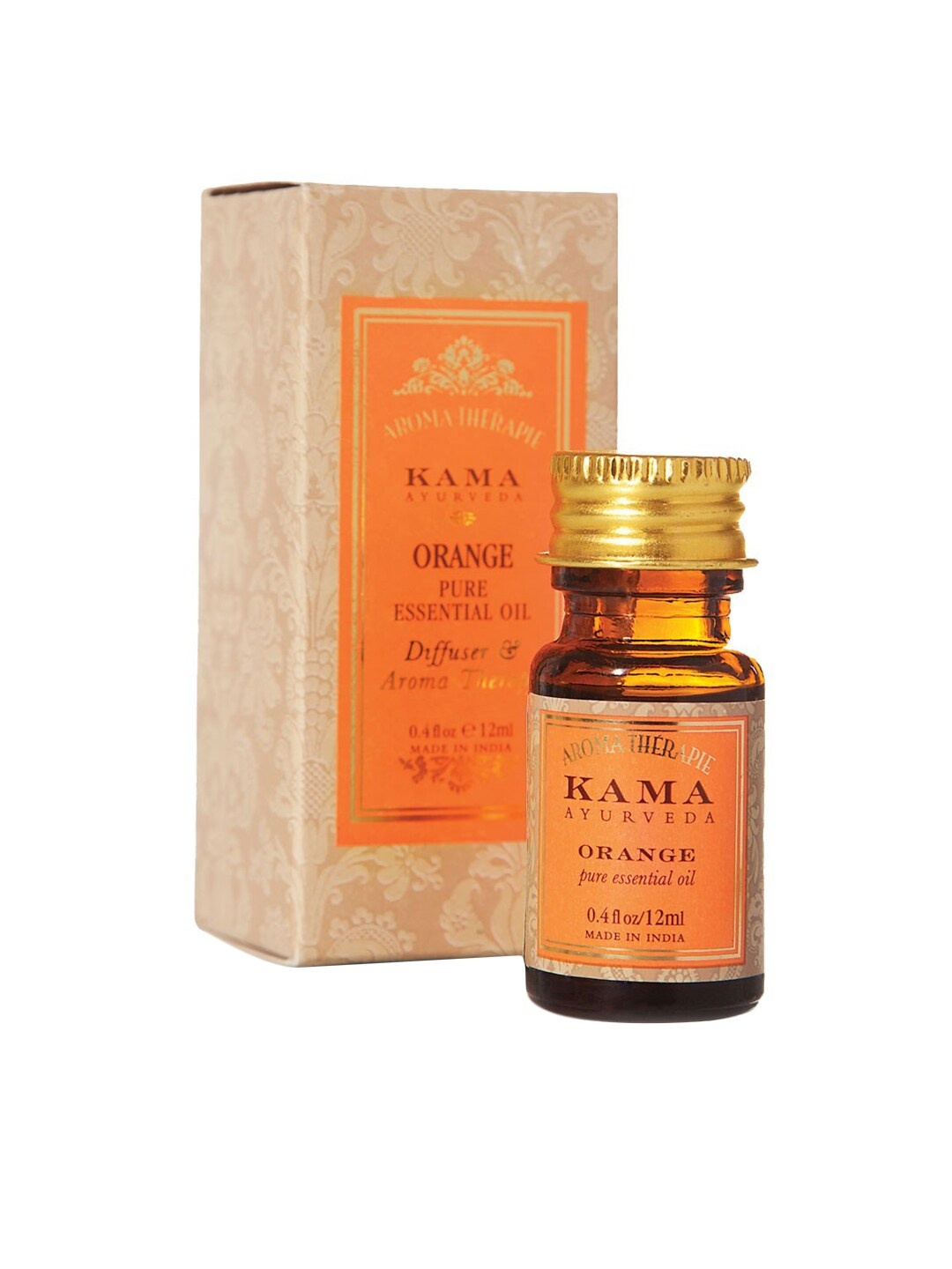 

KAMA AYURVEDA Orange Pure Essential Sustainable Oil 12 ml, Beige