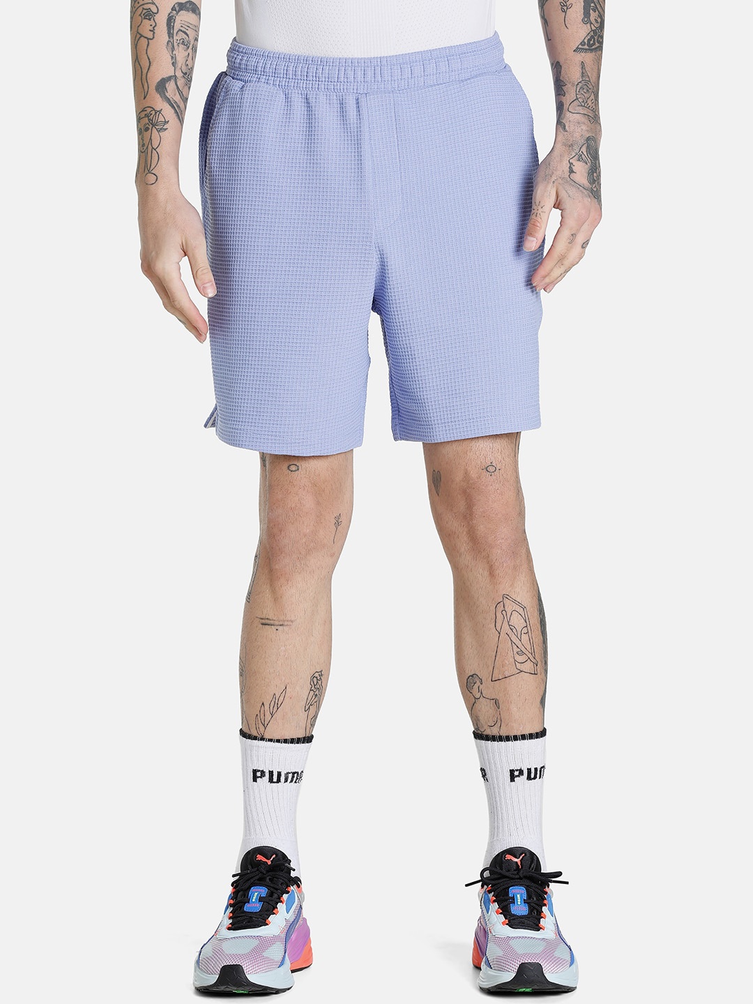 

Puma Unisex MMQ Sail To Bay Shorts, Lavender