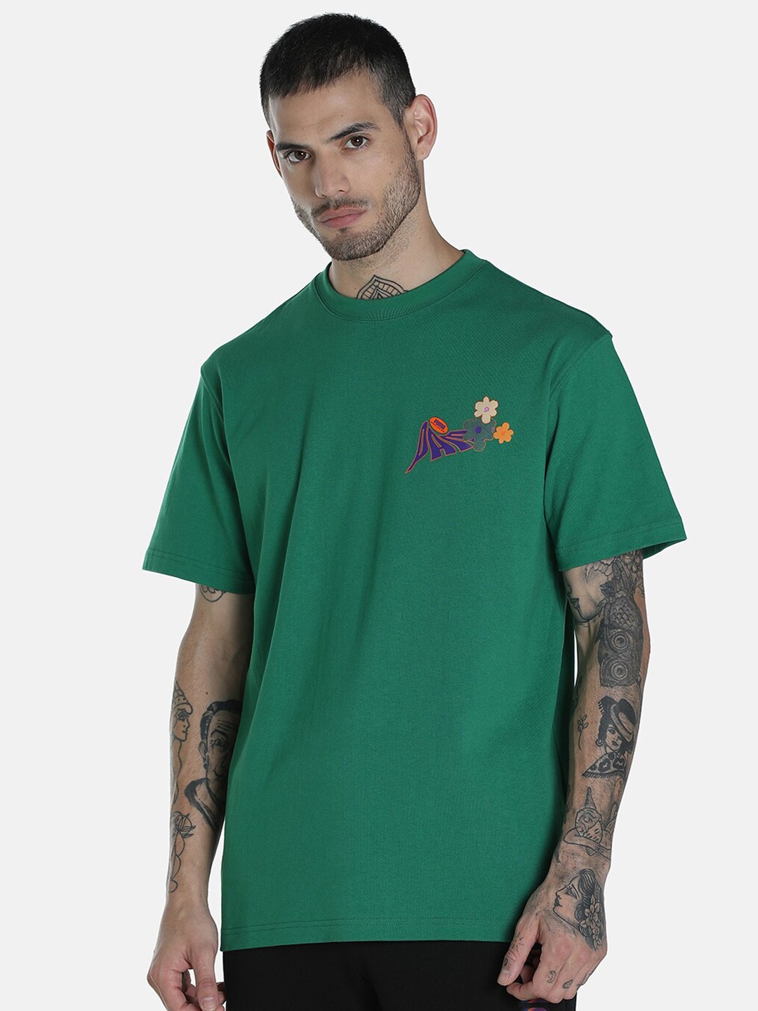 

Puma Men Green PUMA x P.A.M. Graphic Relaxed Fit T-Shirt