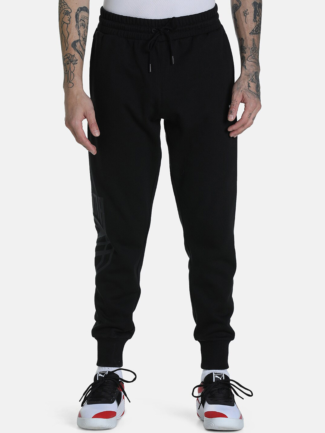 

Puma Men Black Posterise Basketball Sweatpants