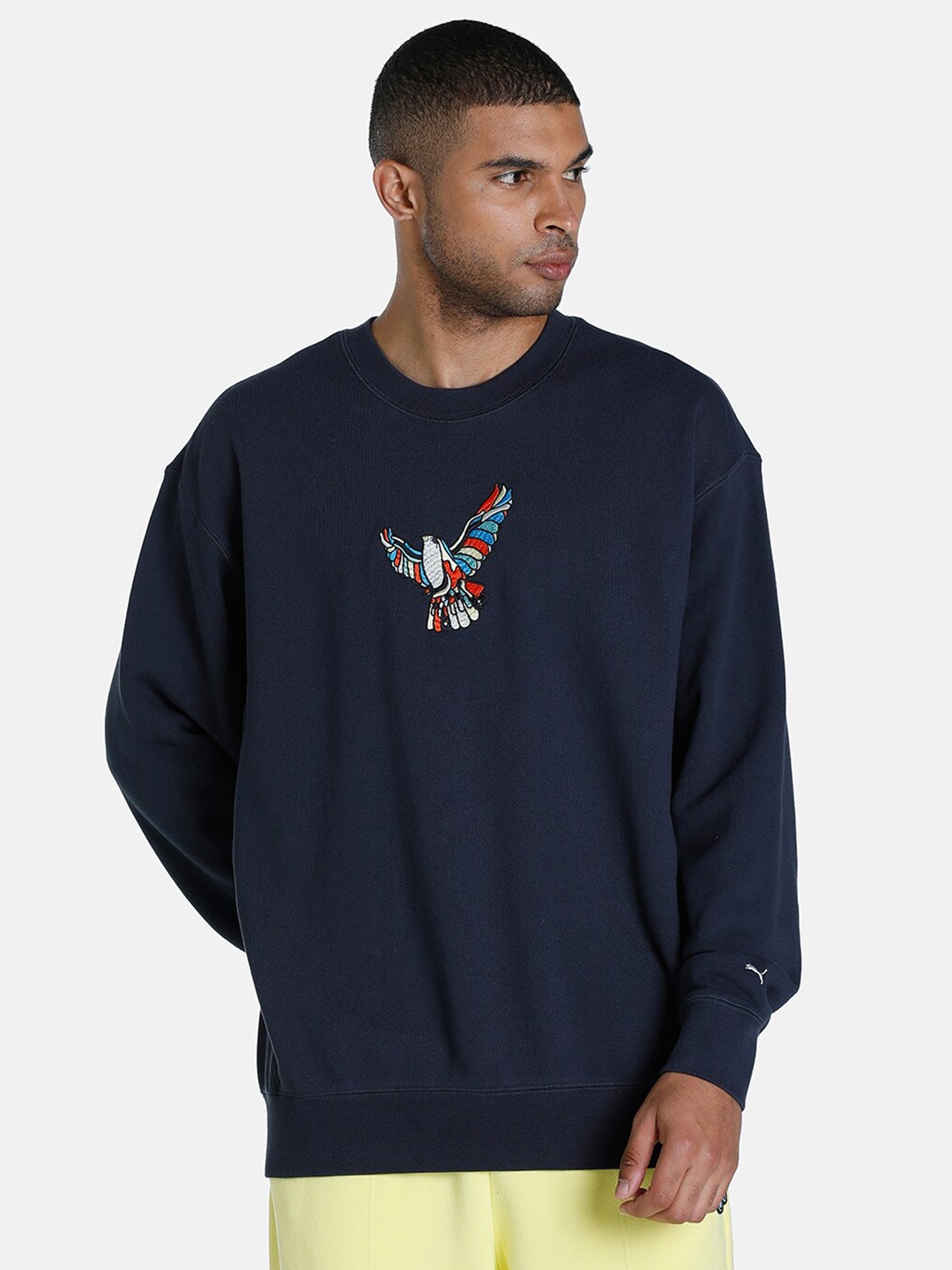 

Puma Men Relaxed Fit Cotton Neymar Jr. Crew Neck Sweatshirt, Blue