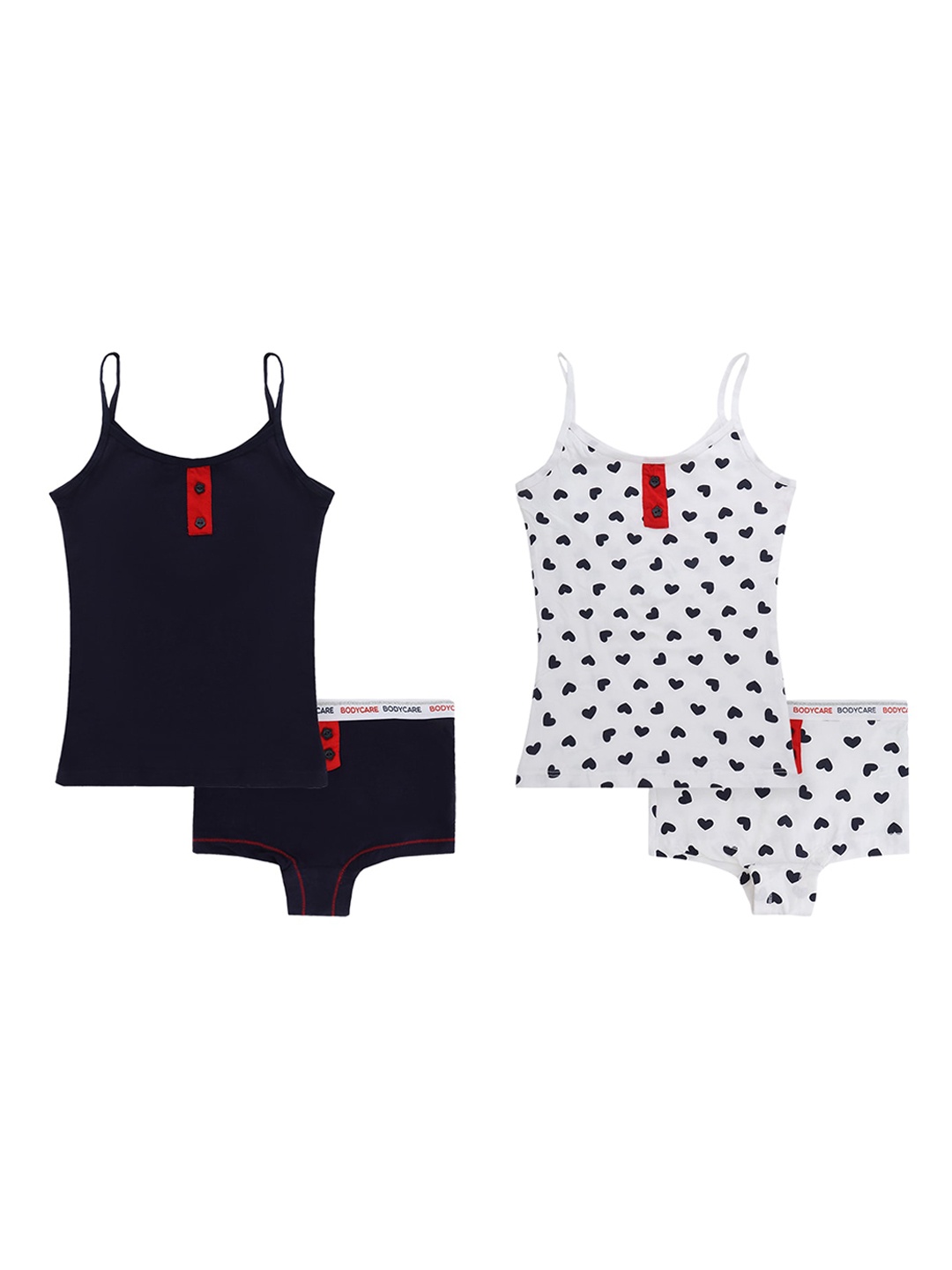 

Bodycare Kids Girls Assorted Set Of 2 Top with Shorts