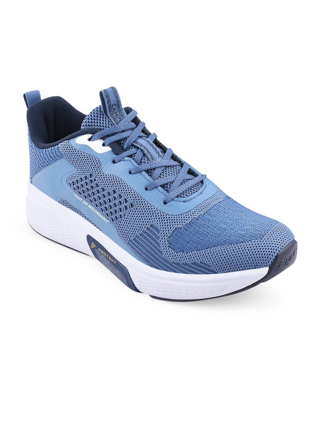 

Campus Men Mesh Lace-Ups Running Shoes, Blue