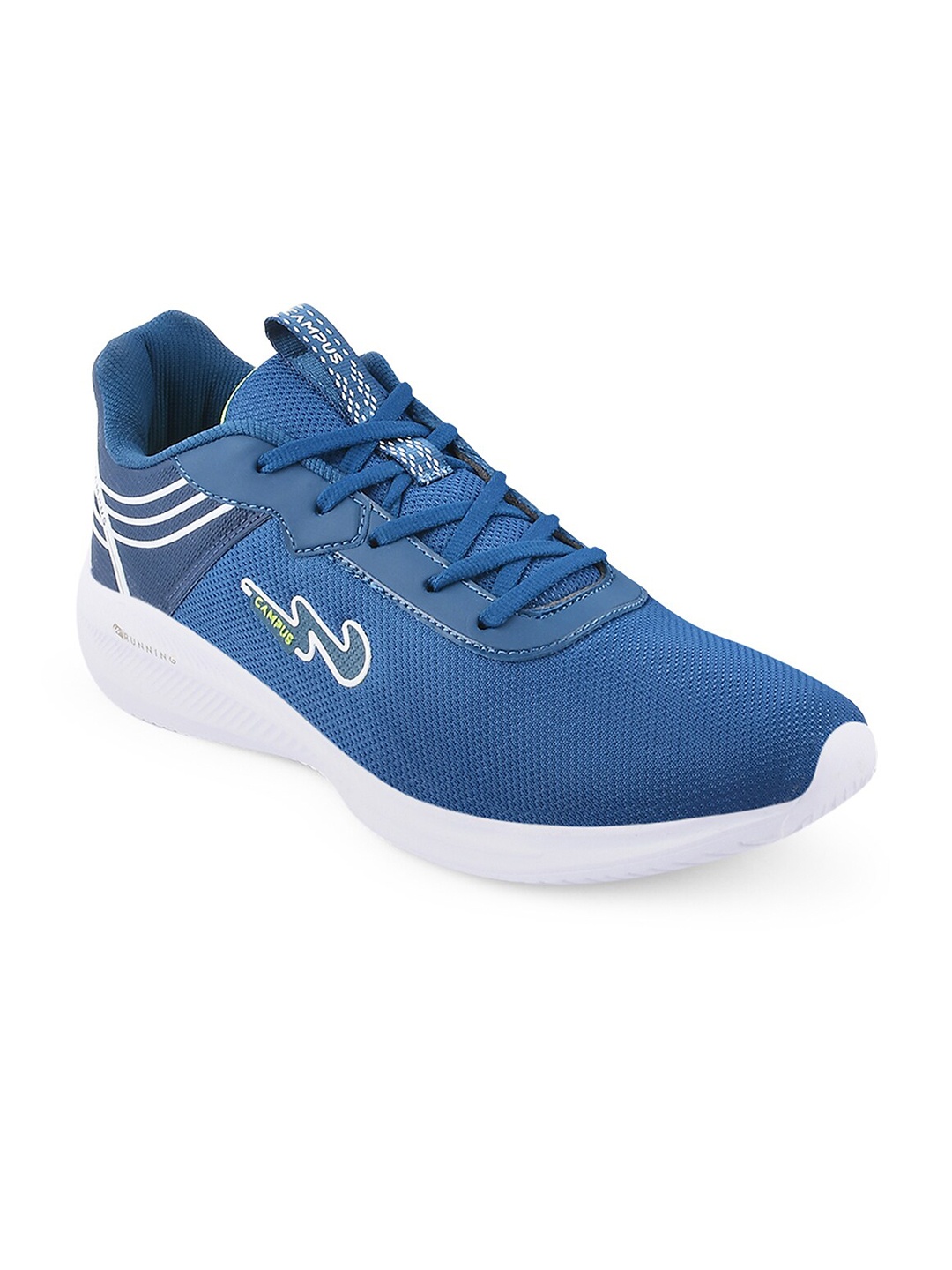 

Campus Men Mesh Lace-Ups Running Shoes, Blue