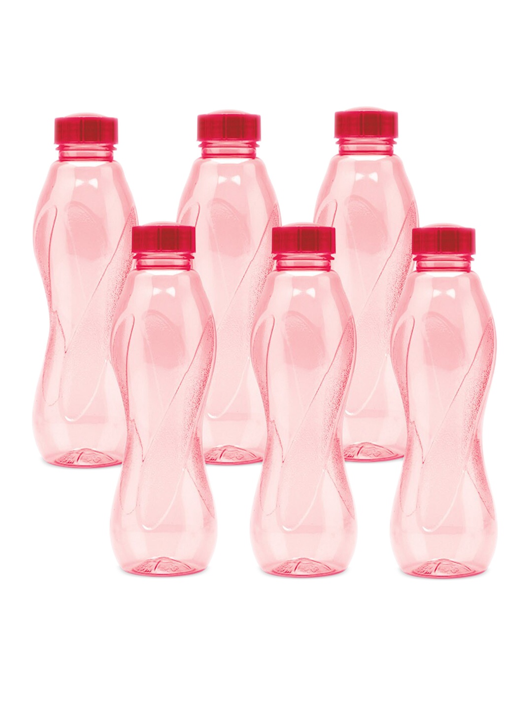 

Milton Set of 6 Red Oscar 1000 Pet BPA Free Food Grade Water Bottle -1 Litre