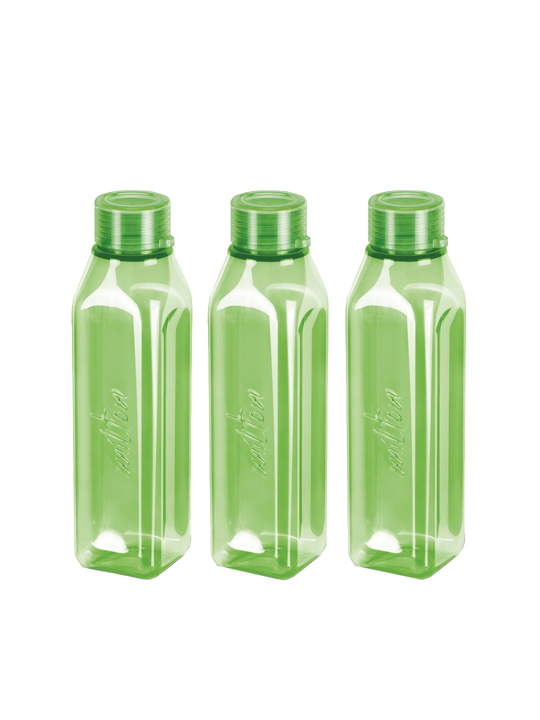 

Milton Set Of 3 Green Prime 1000 Pet BPA Free Water Bottle -1 Litre Each