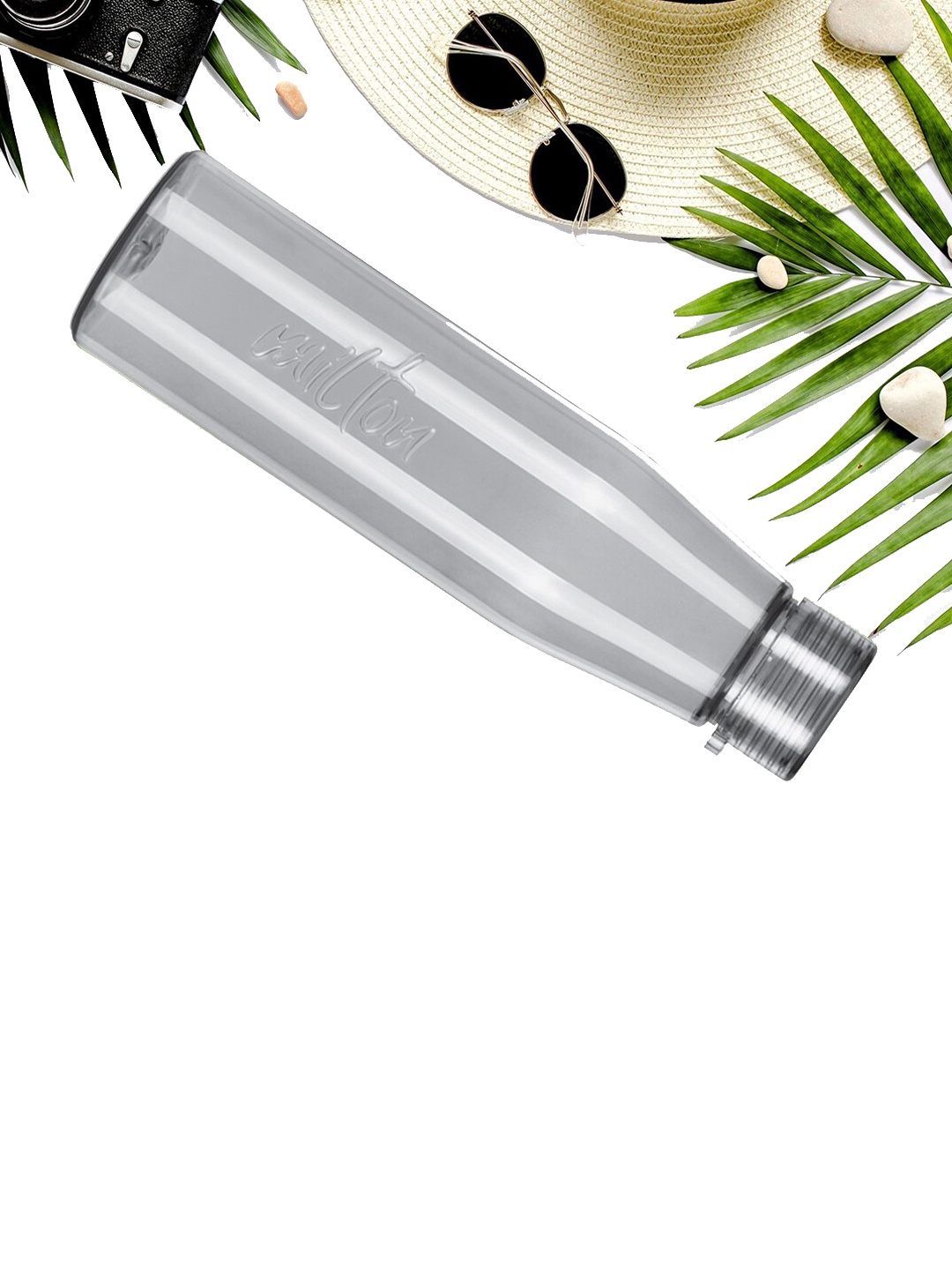 

Milton Grey Ripple 1000 Pet Water Bottle BPA Free Leak Proof 1 Litre