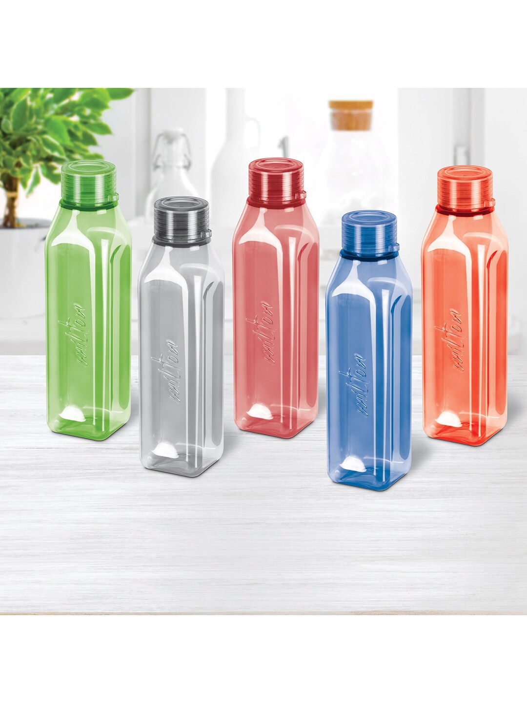 

Milton Set of 4 Burgundy Prime 1000 Pet Water Bottle BPA Free 1 Litre Each