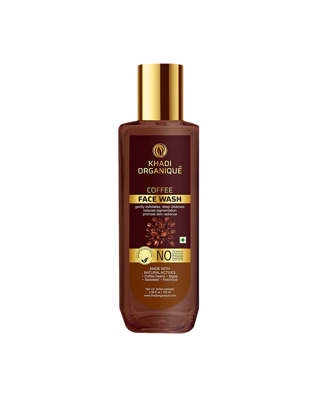 

Khadi Organique Coffee Face Wash 100ml, Brown