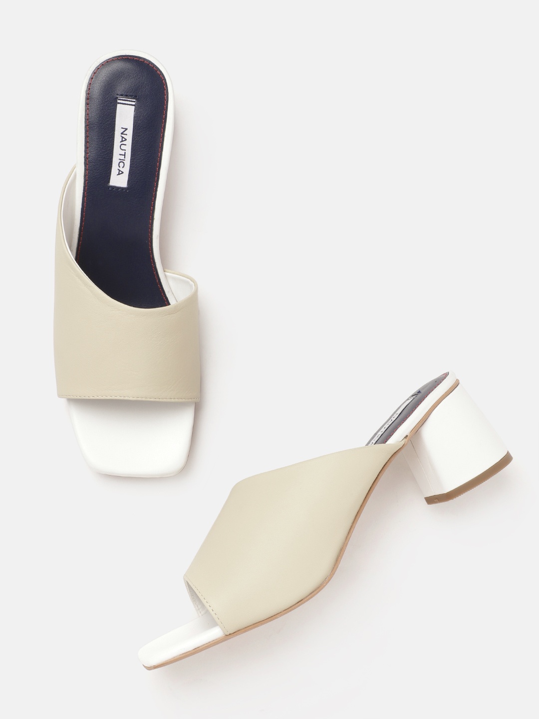 

Nautica Block Heels, Beige
