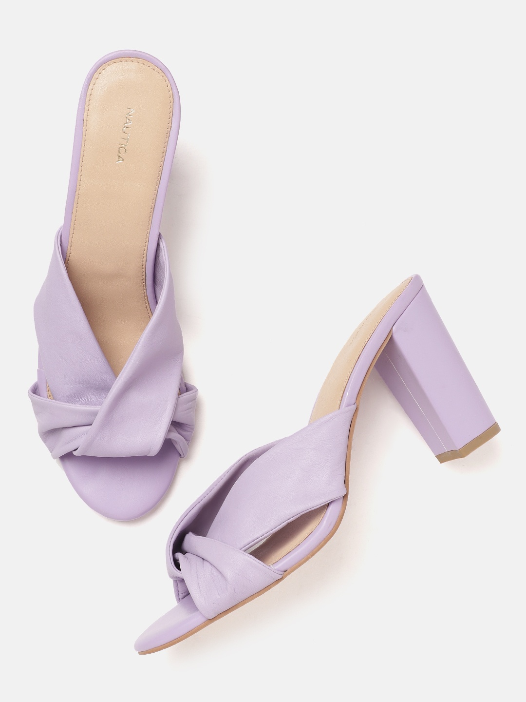 

Nautica Block Heel Sandals, Lavender
