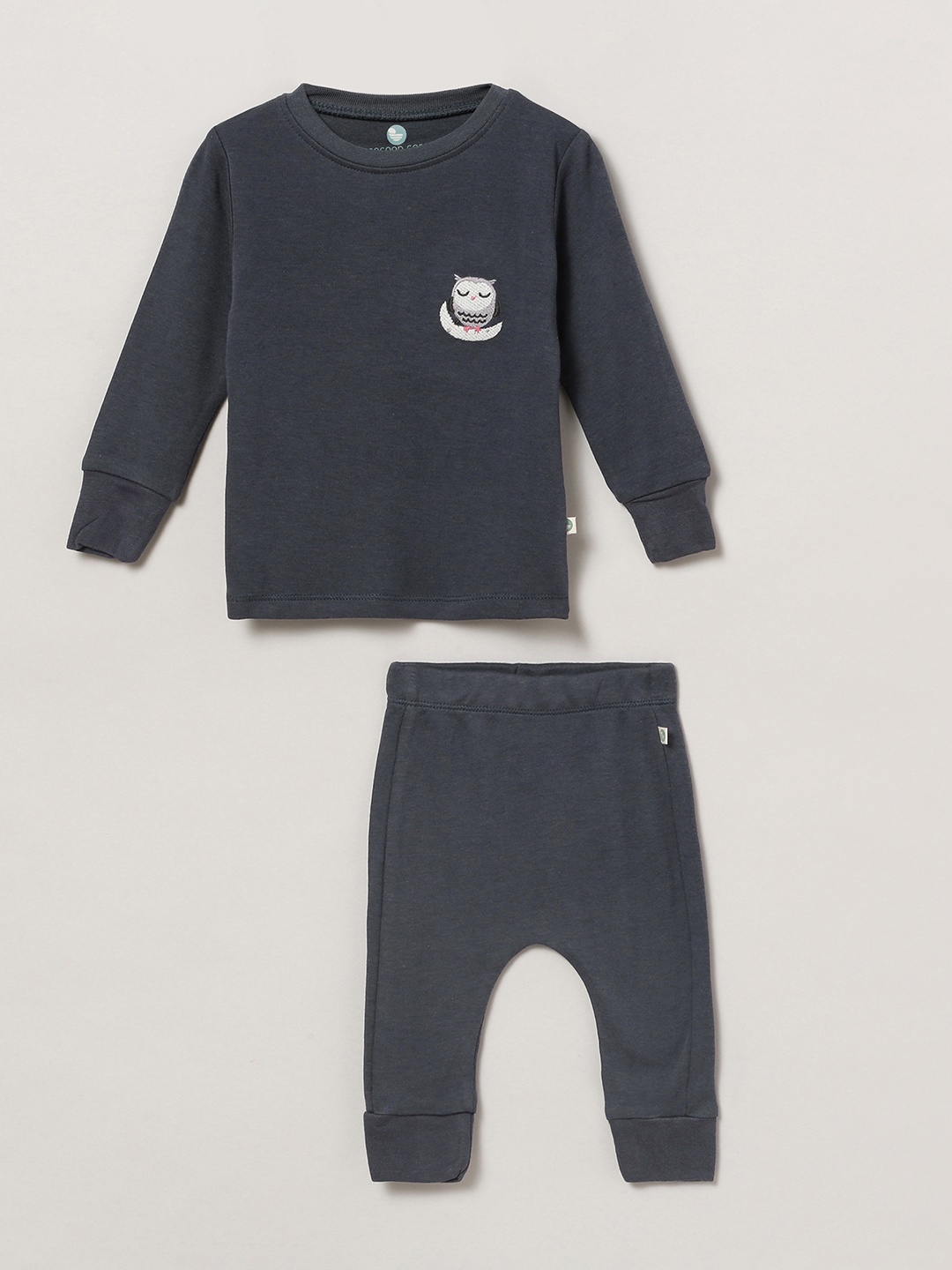 

cocoon care Unisex Kids Navy Blue Clothing Set