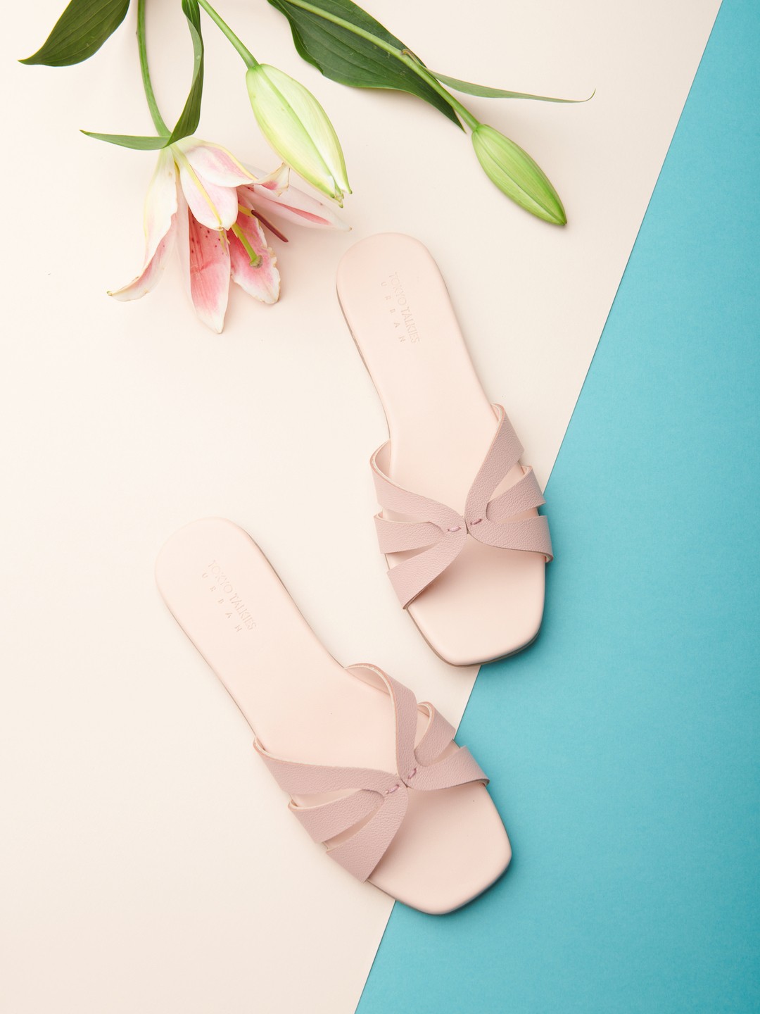 

Tokyo Talkies Women Pink Open Toe Flats