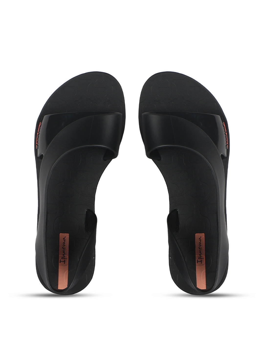 

iPanema Women Black Open Toe Flats