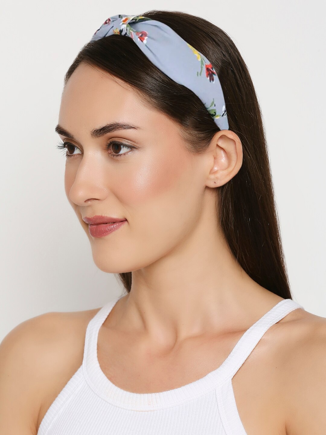 

OOMPH Women Fabric Hairband, Grey