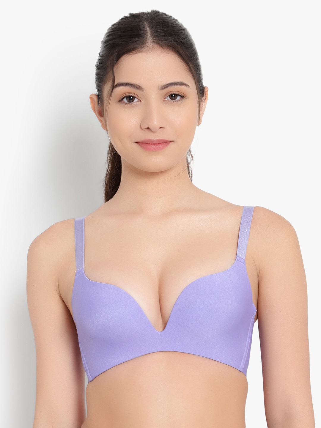 

PARKHA Heavily Padded Seamless Bra, Purple