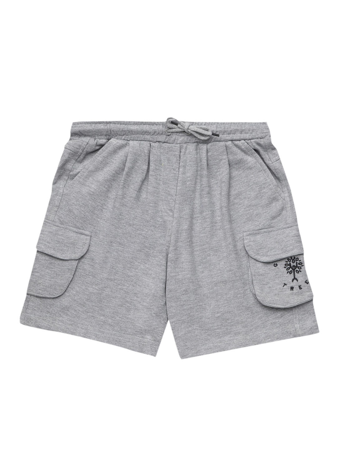 

Growing Tree Kids Outdoor Antimicrobial Technology Shorts, Grey melange