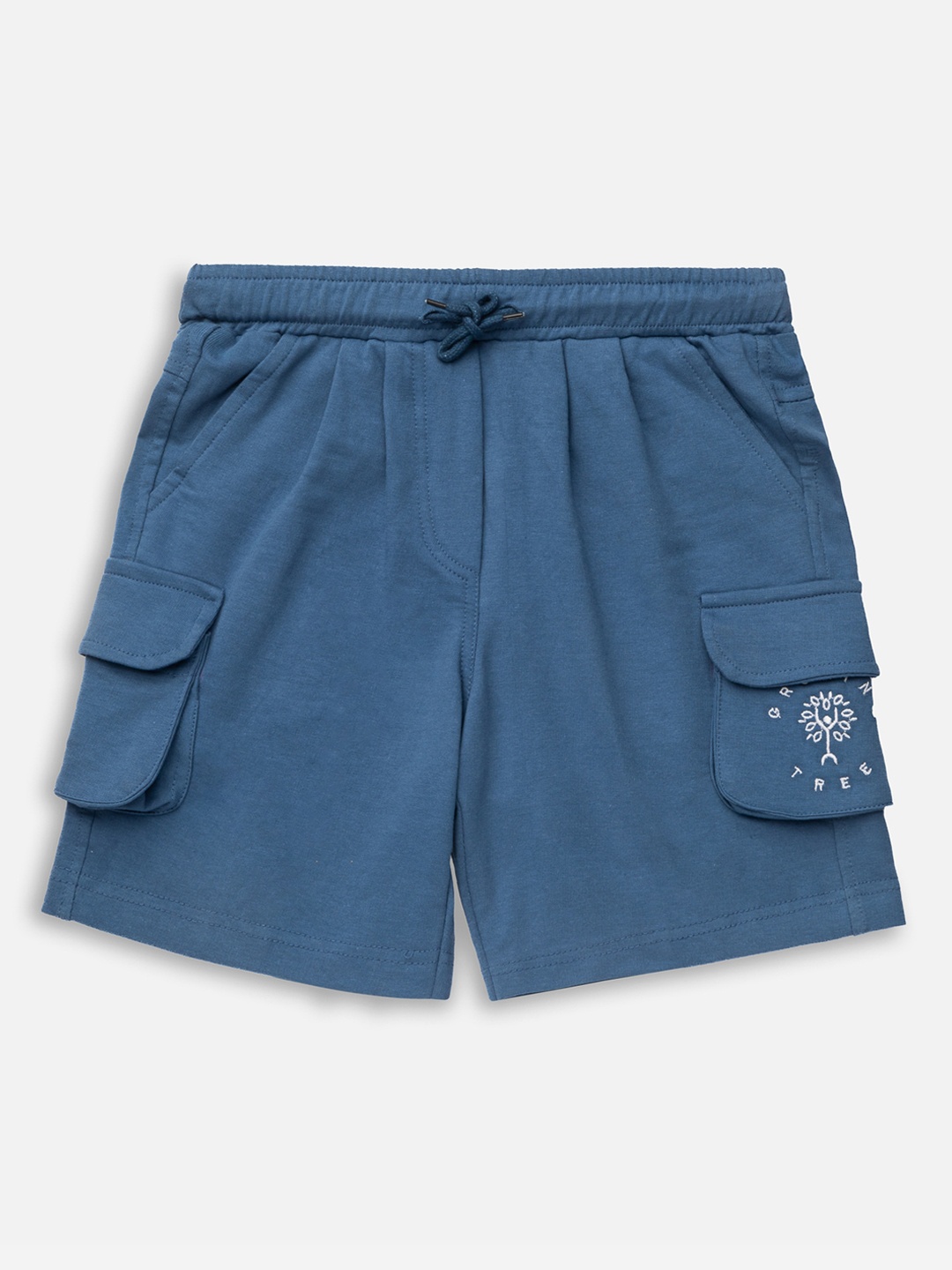 

Growing Tree Kids Outdoor Antimicrobial Technology Shorts, Blue