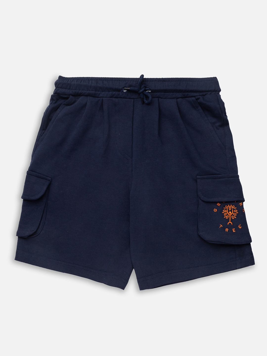 

Growing Tree Kids Outdoor Antimicrobial Technology Shorts, Navy blue