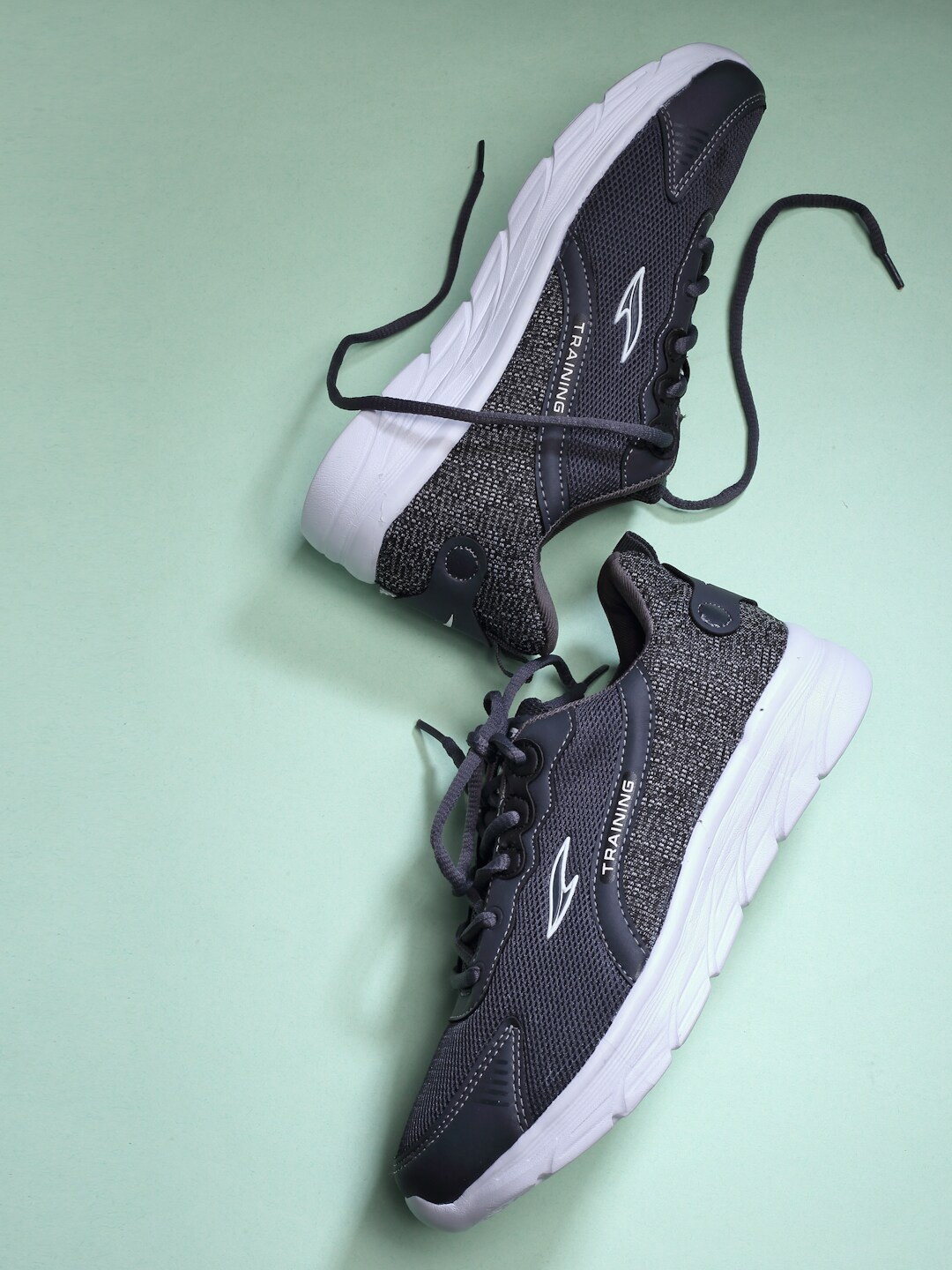 

ASIAN Men Thar 12 Mesh Running Non-Marking Shoes, Grey