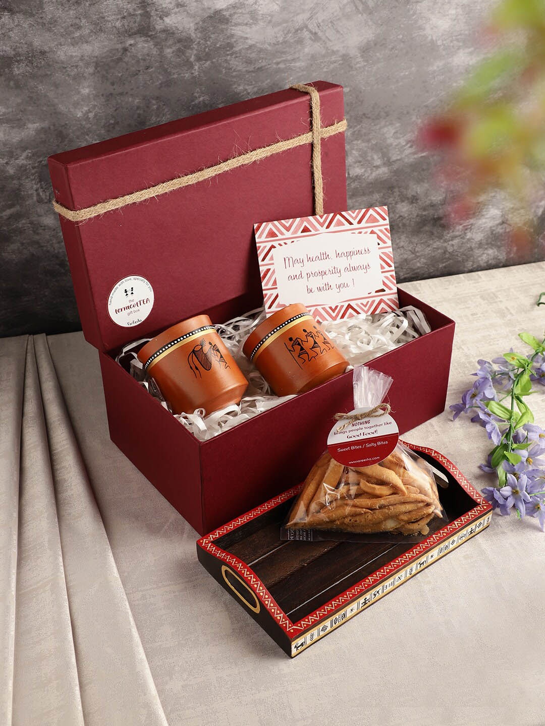 

VarEesha Kulhad Home Gift Sets, Brown